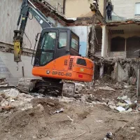 اجاره بیل مکانیکی مینی بیل پیکور خاکبرداری تخریب