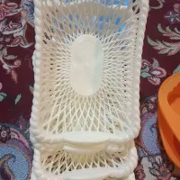تعدادی ظرفهای پلاستیکی نوودرحدنو قابل نیاز هرخانه|ظروف نگهدارنده، پلاستیکی، یک‌بارمصرف|کرمانشاه, |دیوار