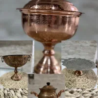 ظروف مسی|صنایع دستی و سایر لوازم تزئینی|رفسنجان, |دیوار