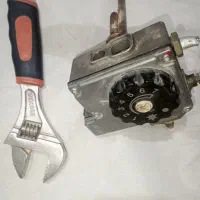 آچار فرانسه و شیر کنترل آبگرم کن زمینی