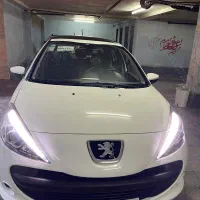 پژو ۲۰۷مدل ۱۴۰۳سقف شیشهای ارتقا یافته کم کارکرد
