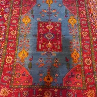 فرش زرع نیم چله ابریشم|فرش|کرمانشاه, |دیوار