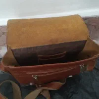 کیف چرم صدرصد طبیعی در حد نو|کیف، کفش، کمربند|پرند, فاز ۲|دیوار