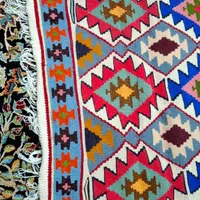 سجاده زیبا خوش رنگ|گلیم، جاجیم، گبه|سنندج, |دیوار