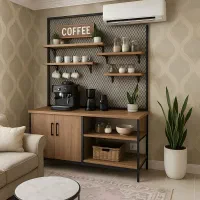 کافی بار مدرن|کتابخانه، شلف، قفسه‌های دیواری|محمدشهر, ولدآباد|دیوار