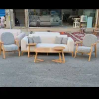 مبل مینیمال راحتی ۸ نفره با ضمانت|مبلمان خانگی و میز عسلی|چمستان, |دیوار