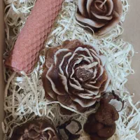 شمع‌های کادویی دست‌ساز خاص و شیک برای هدیه|صنایع دستی و سایر لوازم تزئینی|مشهد, هنرستان|دیوار
