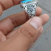 سرویس نقره فیروزه.    انگشتر فیروزه.   نگین فیروزه|جواهرات|نیشابور, سرآب کوشک|دیوار