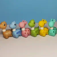 دایناسور زرافه اسباببازی قدرتی آبسرد کن مکعب ابری|اسباببازی بچه|قم, چهل درخت|دیوار