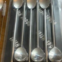 قاشق شربت خوری استیل نی دار|ظروف سرو و پذیرایی|اصفهان, برازنده|دیوار