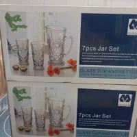 سه دست پارچ لیوان طرح خورشیدی بفروش میرسد