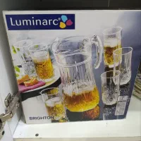 پارچ و لیوان لومینارک اصل فرانسه