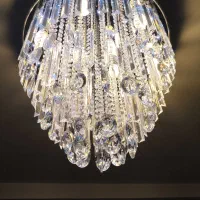 2عدد لوستر کریستالی