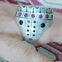 انگشترفیروزه مغز نیشاپورگرمی500مفت