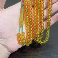 تسبیح کهربا پرچمی کهنه تسبیح سندلوس ۱۰۱ عددی آلمان|جواهرات|سقز, |دیوار