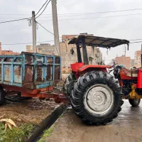 حمل نخاله با تریلی