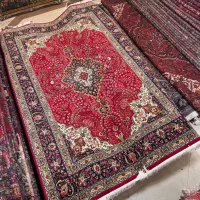 ۶متری دستبافت تبریز نقشه کرمان قلم لاکی