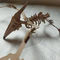 ماکت چوبی دایناسور