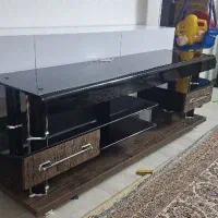 میز تلویزیون شیشه ضد خش