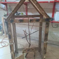 قفس بزرگ کلبه ای