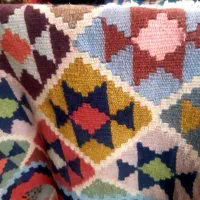 گلیم نخ ابریشم