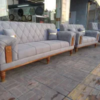 مبل ۷ نفره ۱۰ ماه واقعی|مبلمان خانگی و میز عسلی|خمینیشهر, |دیوار