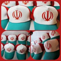 کلاه آفتابی با طرح ایران (ویژه عمده فروشان)