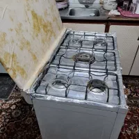 اجاق گاز طرح فر باترموکوبل کوبل سالم وتمیز