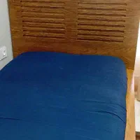 تخت چوبی تکنفره  تخت چوبی یکنفره  تخت چوبی|تخت و سرویس خواب|تهران, میدان ولیعصر|دیوار