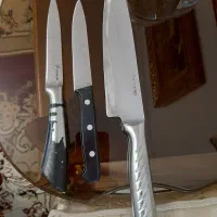 سه عدد چاقوی اشپزخانه