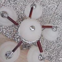 لوستر پنج شاخه|لوستر و چراغ آویز|آباده, |دیوار