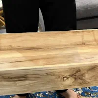 شلف ام دی اف طرح چوب طناب کنفی|کتابخانه، شلف، قفسههای دیواری|قم, شهرک قدس|دیوار