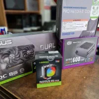 کیس گیمینگ ۶ماه کارکرد کارتن گارانتی کامل|رایانه رومیزی|آمل, |دیوار