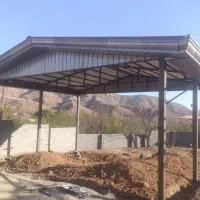 اجرا جوشکاری اسکلت شیروانی راویز  نرده حفاظ والپست