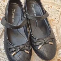 کفش ورنی بنددار و چسبی نو سایز۳۶