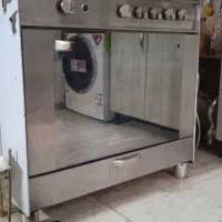 اجاق گاز استیل طرح فر آتشگر