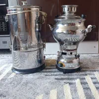 سماور گازی. سبزی خرد کن