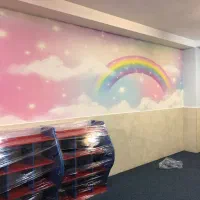 کاغذ دیواری ، چمن ، پوستر|خدمات پیشه و مهارت|نوشهر, |دیوار