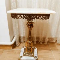 میز تلفن برنز