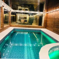 ویلای استخر سرپوشیده ابگرم در اصفهان|اجارهٔ کوتاهمدت ویلا و باغ|اصفهان, سرشبادران|دیوار