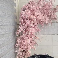 گل مصنوعی با گلدان