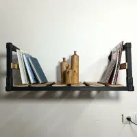 قفسه و شلف کتاب گلدان