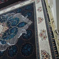 دو تخته فرش ۱۲ متری نخی سورمه ای|فرش|تهران, تهران‌سر|دیوار
