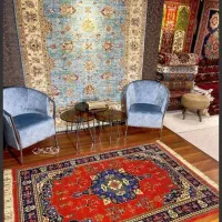 فروشی کاشان ماشینی  دستبافت خریدار کارکرده ودرحدنو