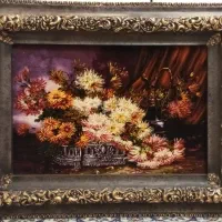 تابلو فرش دستباف ابریشمی تبریز ی