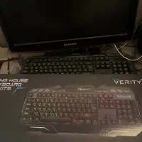 کیس با مانیتور کیبورد موس گیمینگ|رایانه رومیزی|ری, سیزده آبان|دیوار