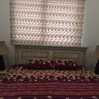 آباژور بزرگ بدنه چوب