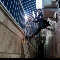 جوشکار سیار  اسکلت خرپا وال پست..