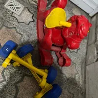 اسب دو حالته الاکلنگی و چرخ دار