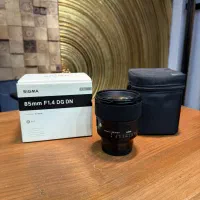 لنز Sigma 85mm f/1.4 DG DN Sony E-Mount در حد نو